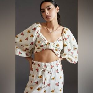Farm Rio Embroidered Flowers Set